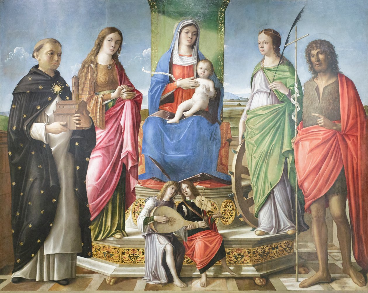 Madonna com criança de Nicolo Rondinelli