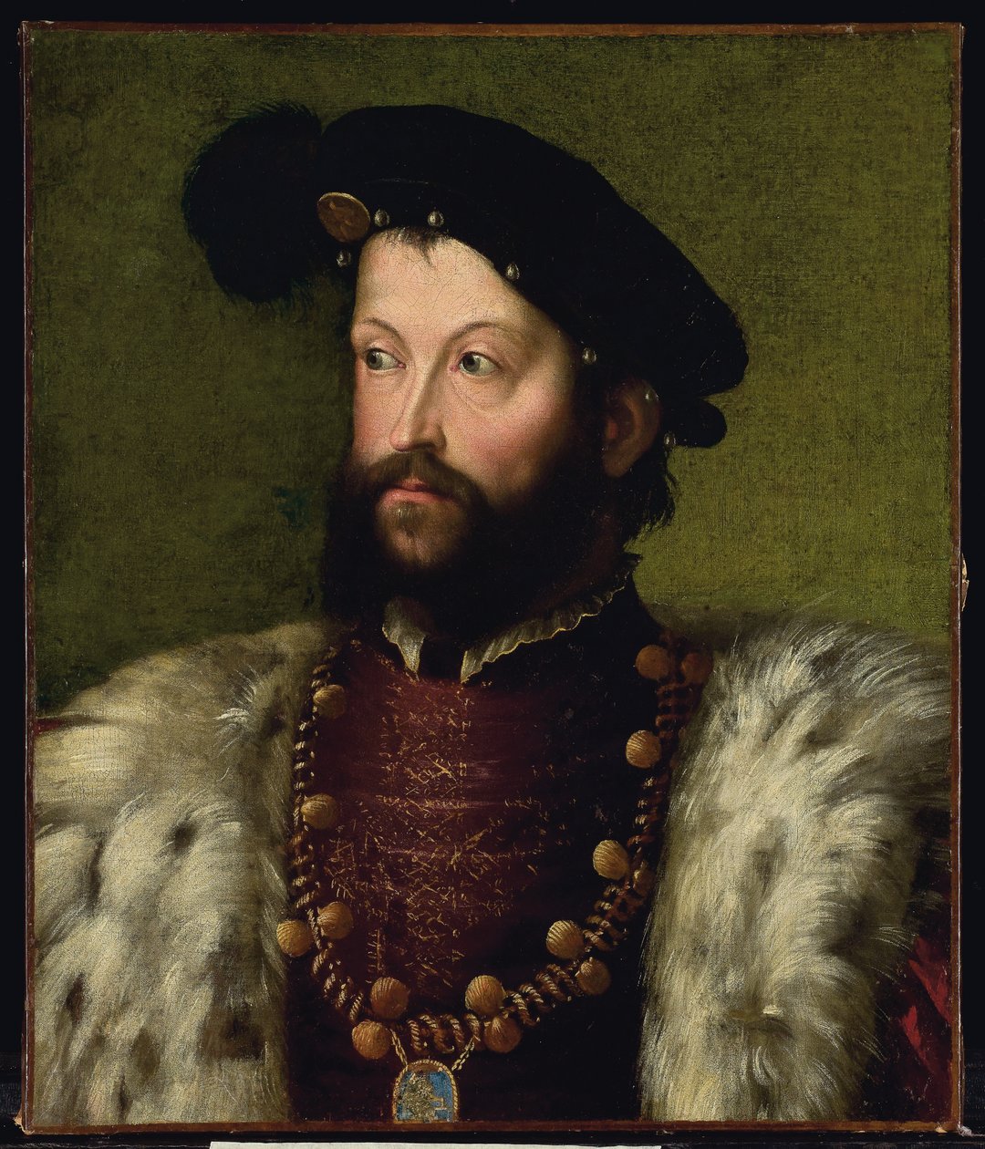 Retrato de um homem, presumivelmente Ercole II d "Este de Nicolo dell Abate