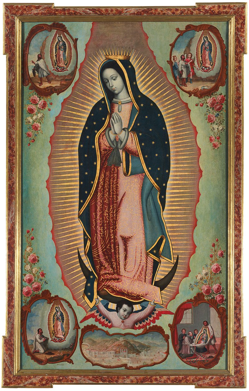 Virgem de Guadalupe de Nicolás Enríquez