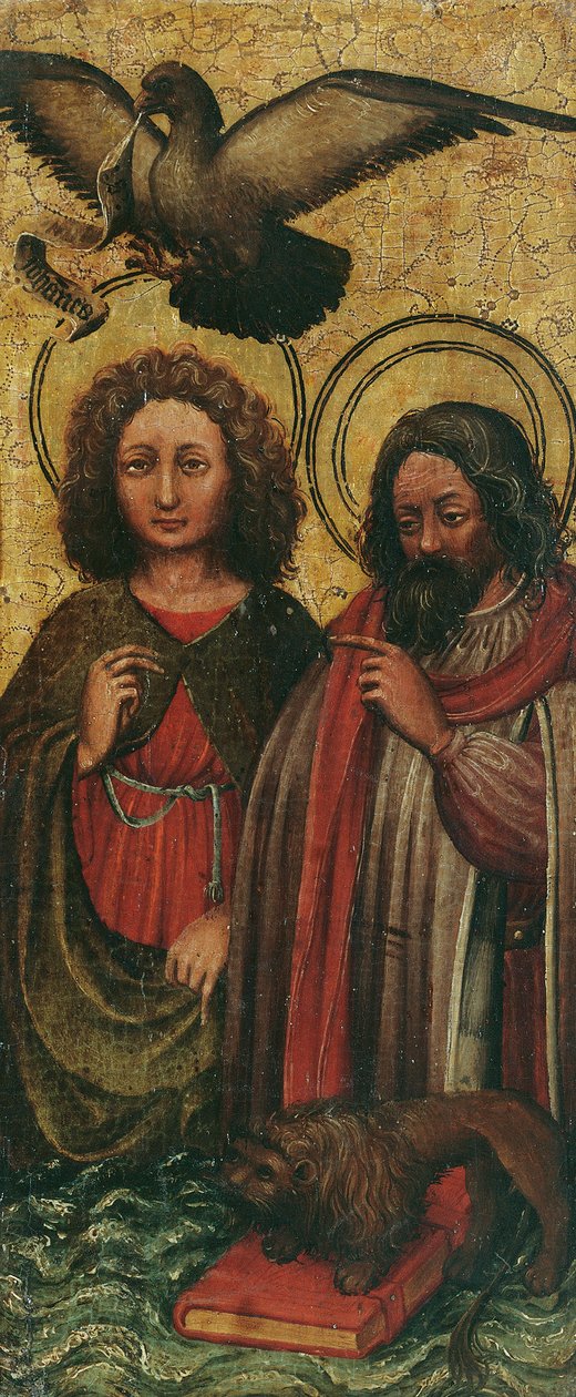 Os Evangelistas João e Marcos de Niederländischer Maler