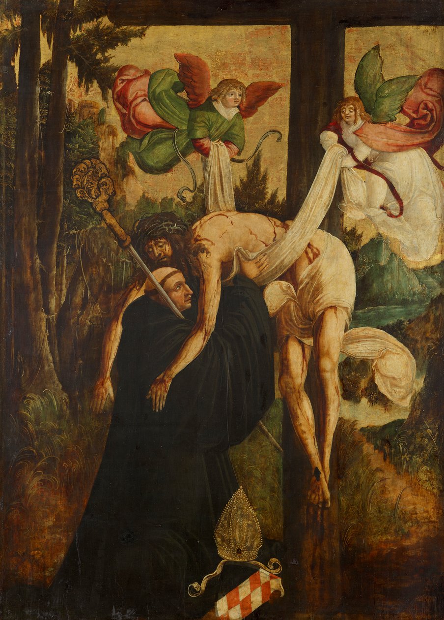 Visão des hl. Bernardo de Niederösterreichischer Maler (Umkreis Meister von Pulkau)