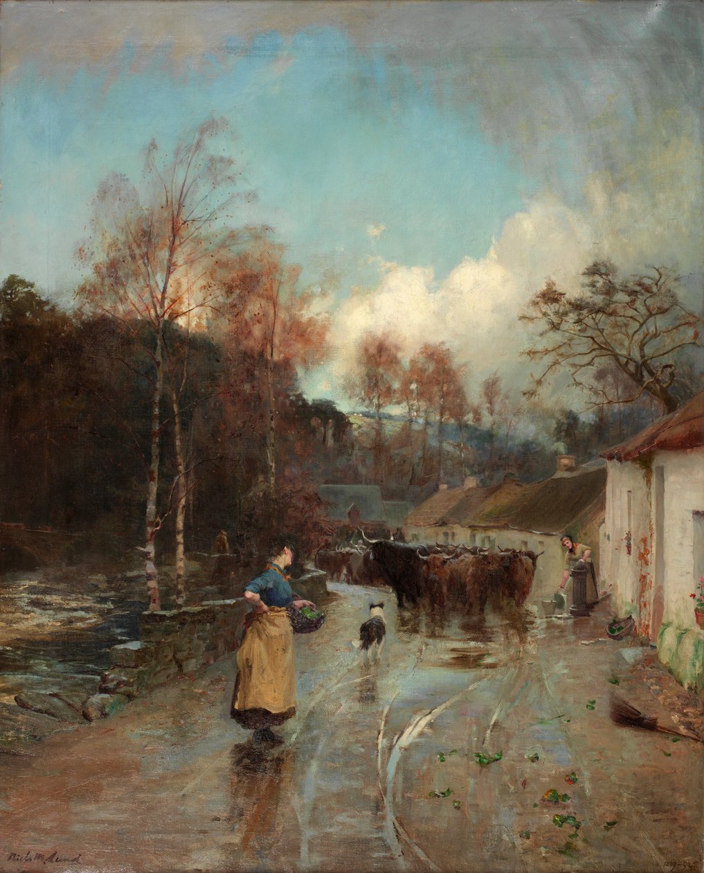 Depois da chuva, 1889-1892 de Niels Moller Lund