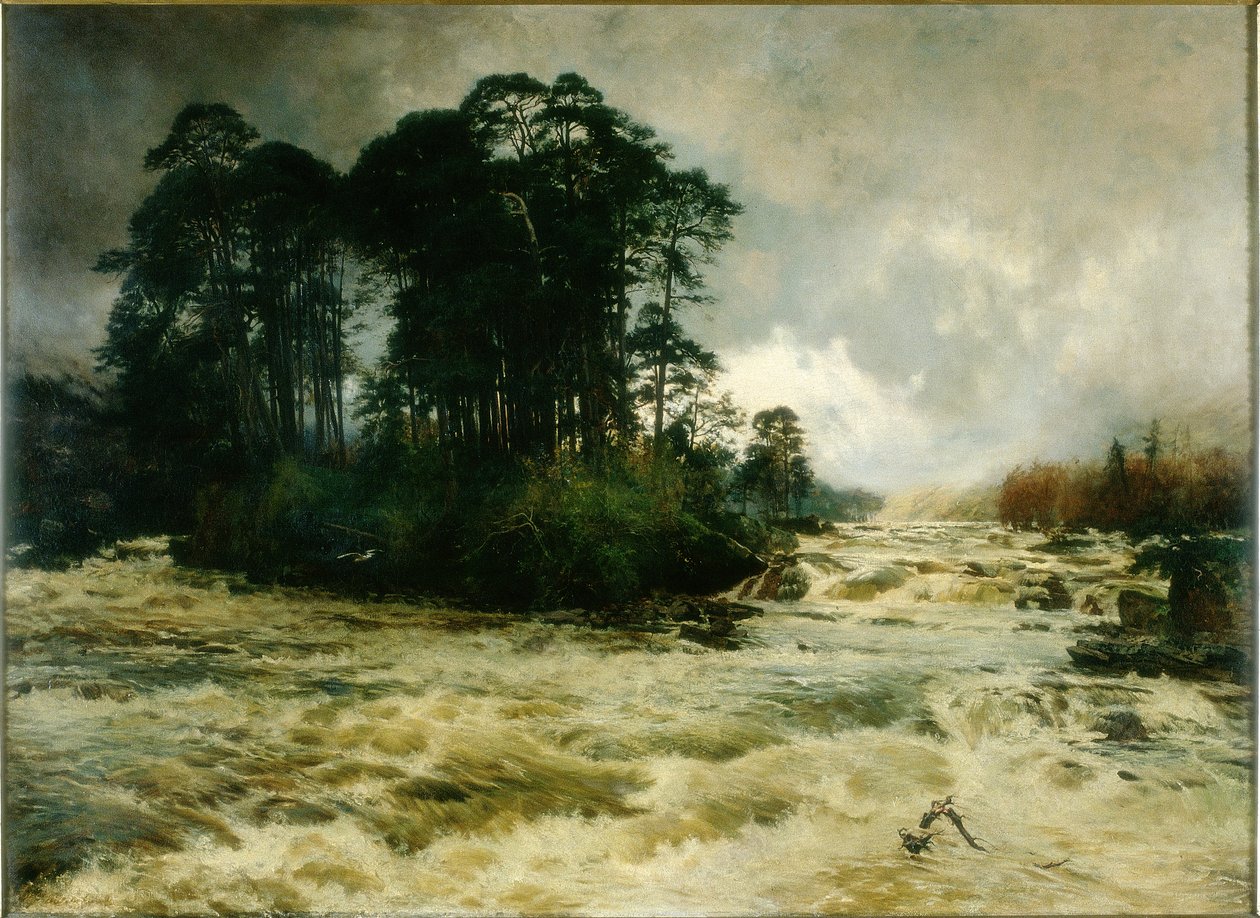 Meados da Música Selvagem do Vale, 1888 de Niels Moller Lund