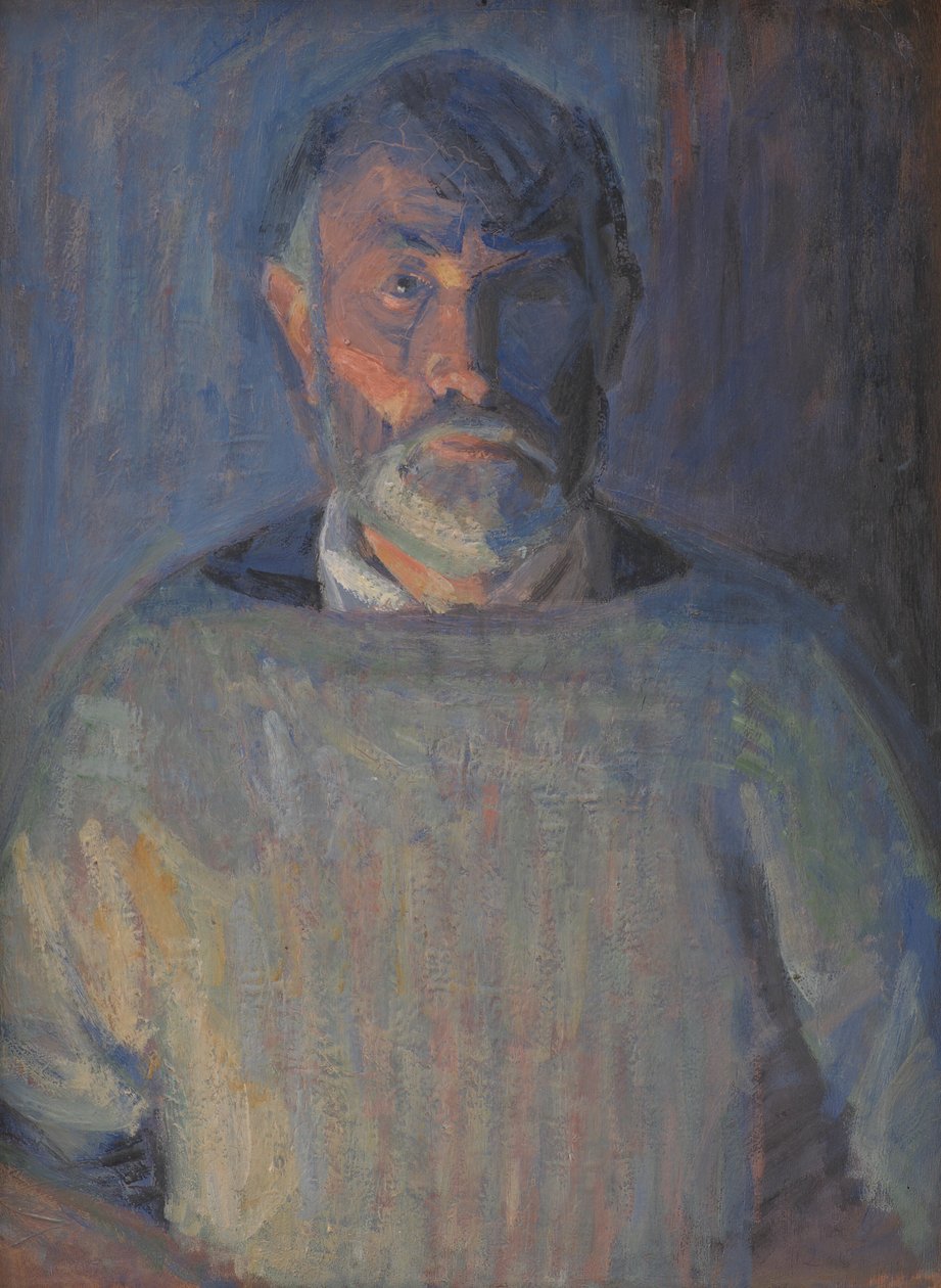 Retrato do Artista. Lâmpada de Niels Larsen Stevns