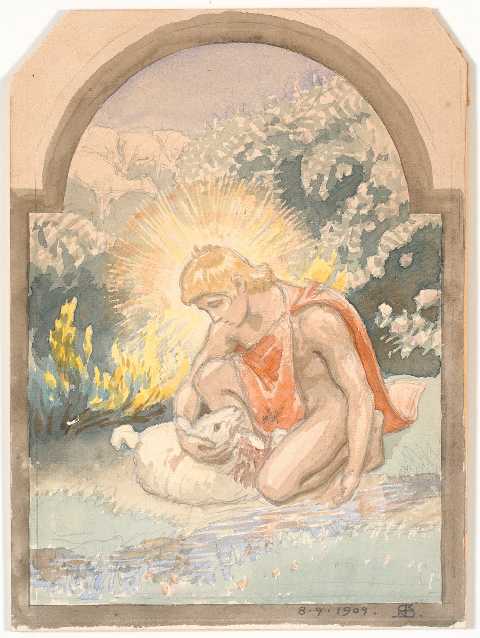 O bom Pastor de Niels Skovgaard