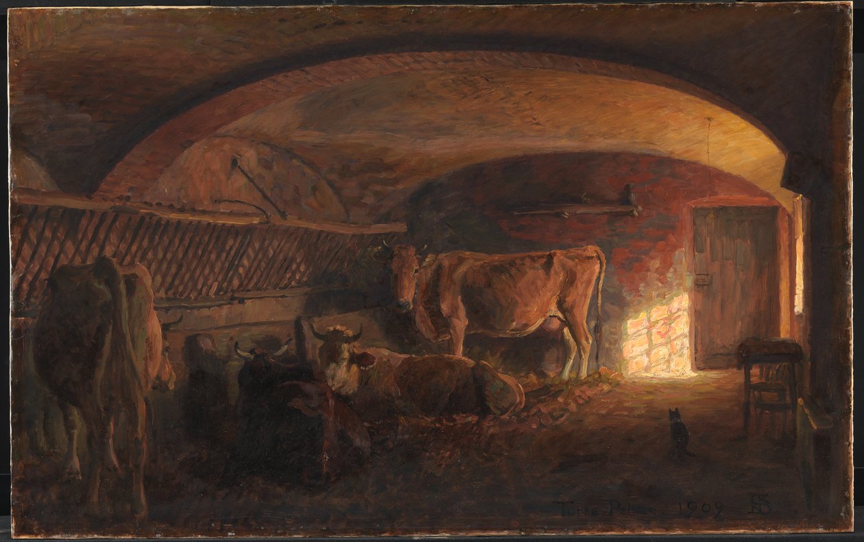 estábulo italiano de Niels Skovgaard