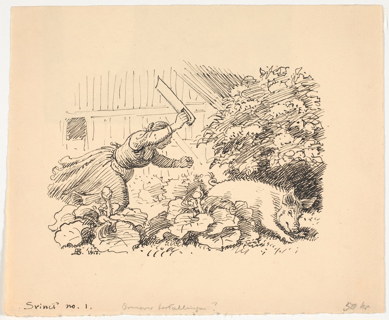O porco de Niels Skovgaard