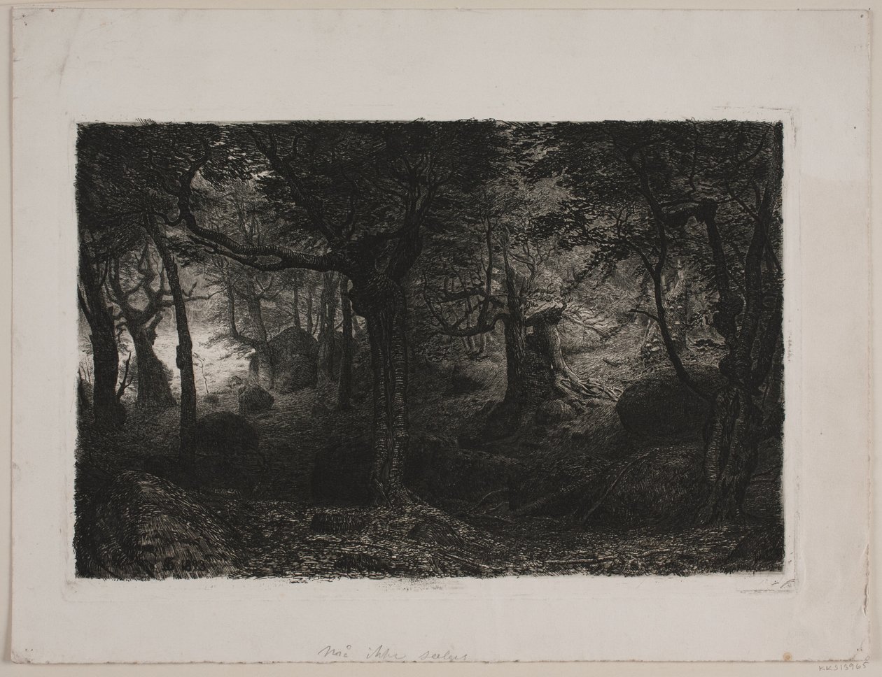 A floresta dos trolls de Niels Skovgaard