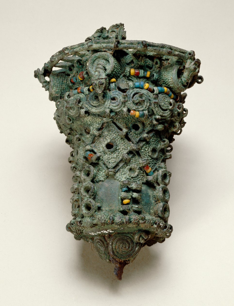 Chefe de equipe, Igbo-Ukwu, 9º - 10º século (bronze de chumbo) de Nigerian