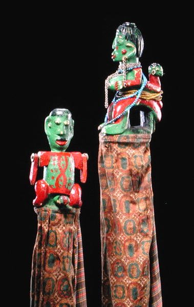 Fantoches de iorubá de Nigerian Nigerian