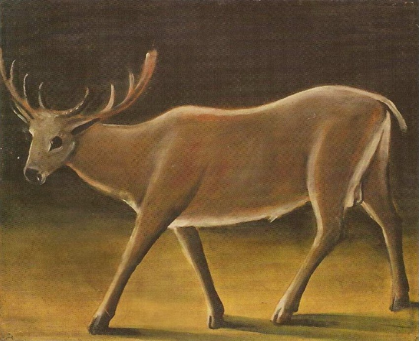  Cervo de Niko Pirosmani