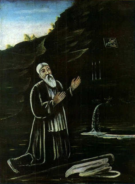  São Jorge, o Anacoreta de Niko Pirosmani