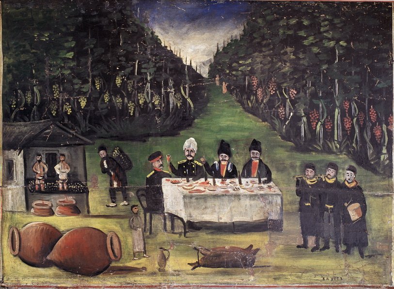 Festa de outono de Niko Pirosmani