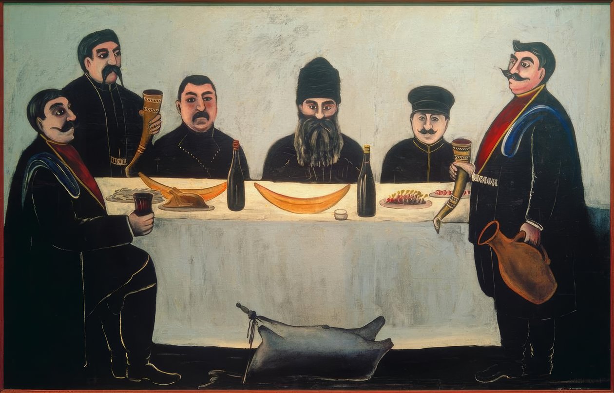 Festessen de Niko Pirosmani