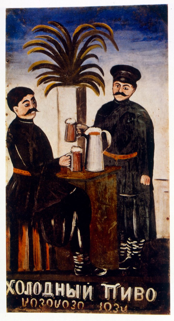 Cerveja fresca de Niko Pirosmani