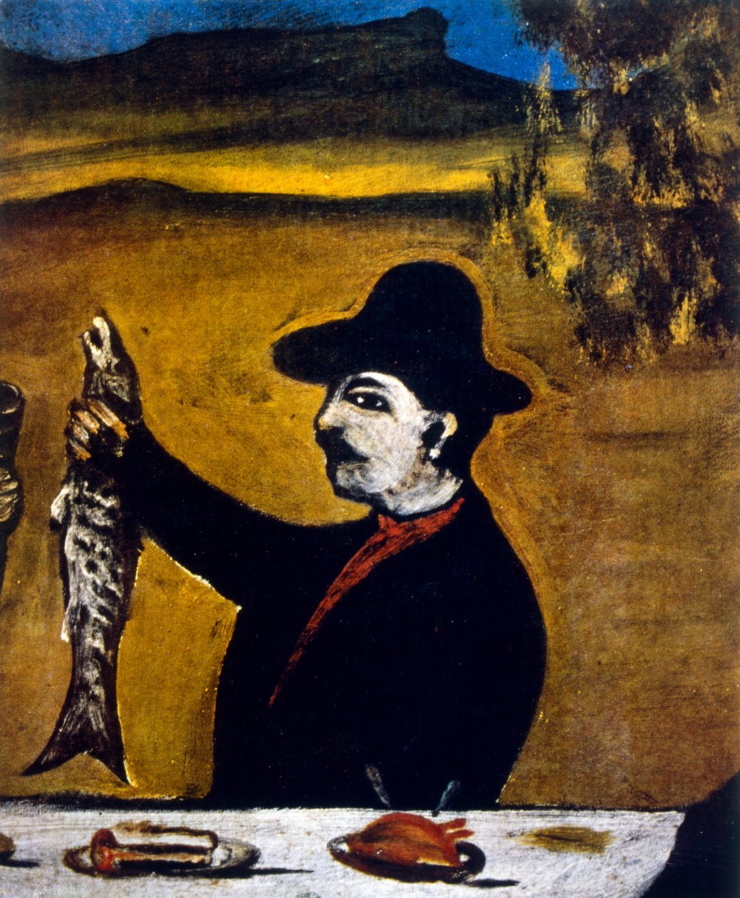 Retrato de um homem de Niko Pirosmani