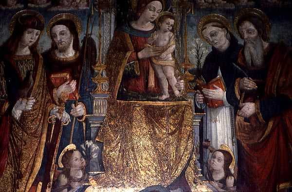 Madonna Enthroned de Nikola Bozidarovic