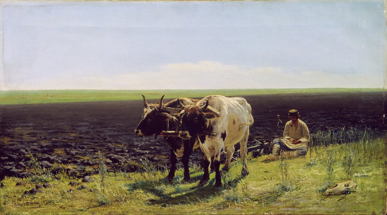 O resto, 1874 de Nikolai Alexeyevich Bogatov