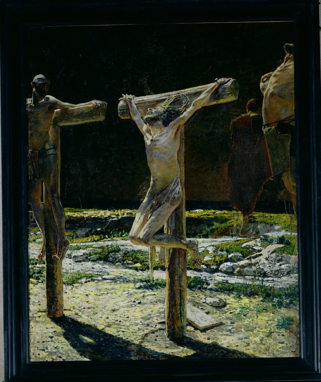 A crucificação, ou Gólgota, 1893 de Nikolai Nikolaevich Ge