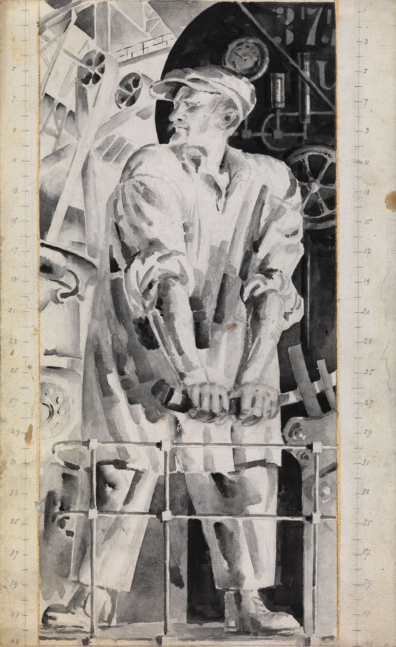 O Maquinista, década de 1920 de Nikolai Adrianovich Tyrsa