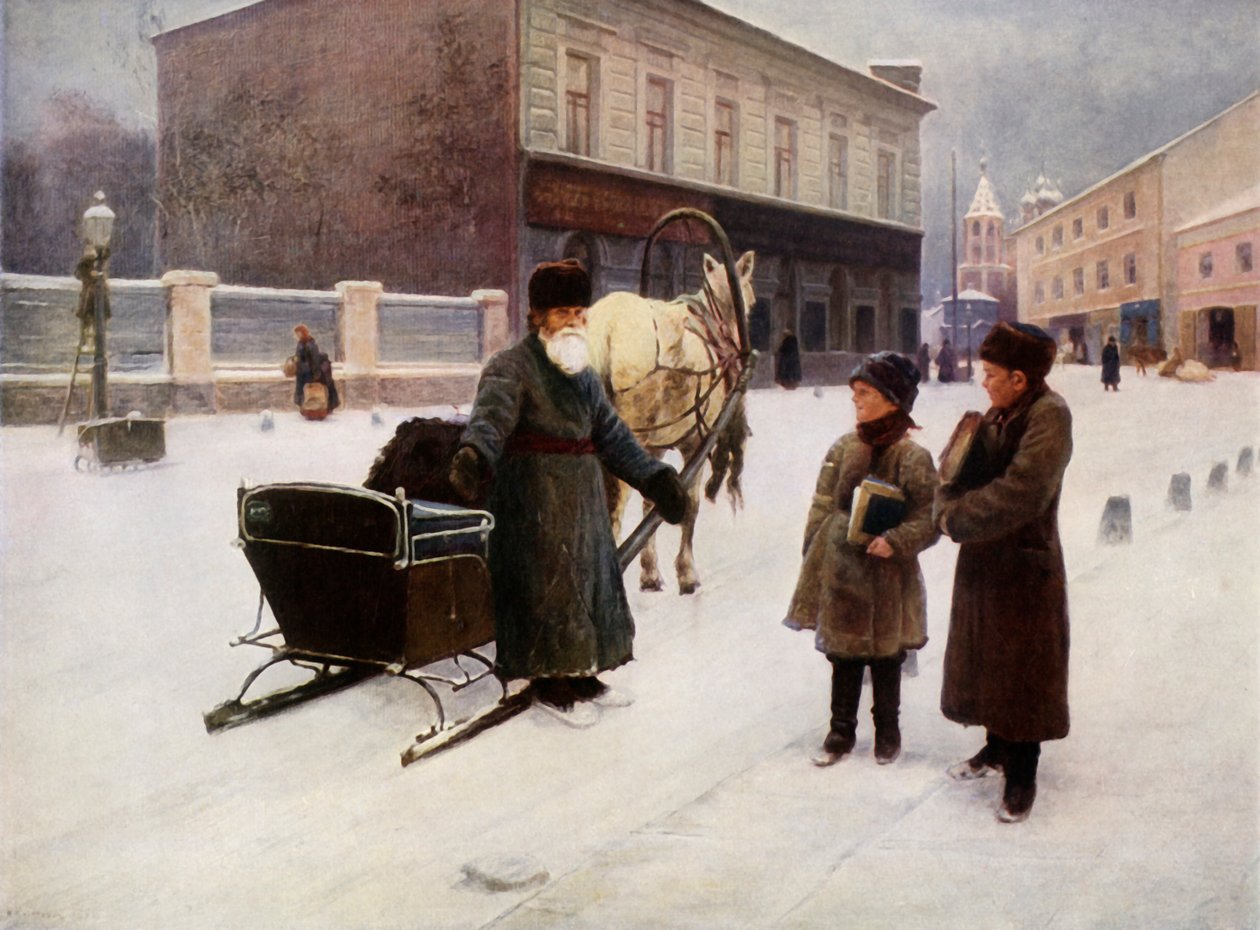 paisagem de Nikolai Alekseevich Kasatkin