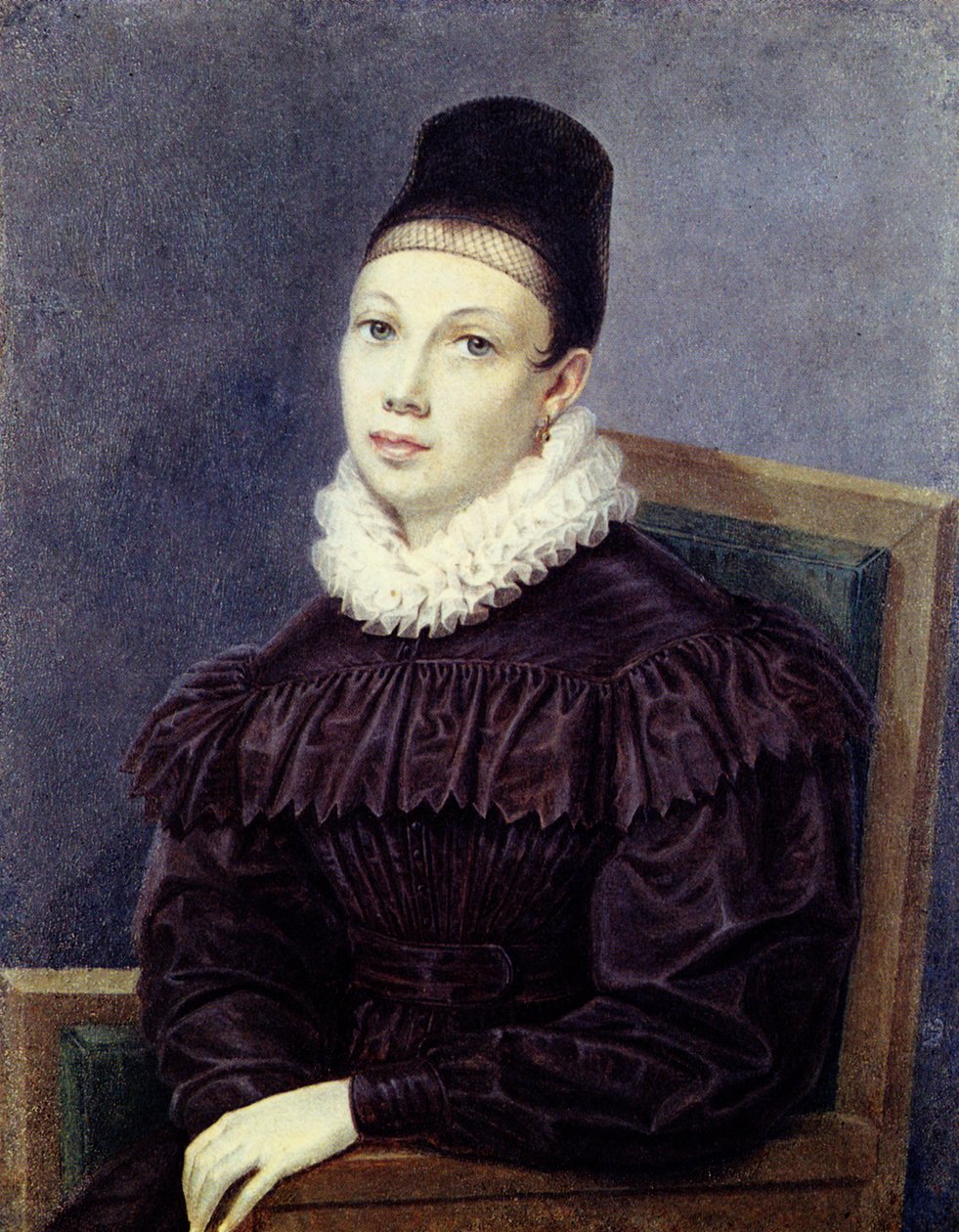 Retrato de Yelizaveta Petrovna Naryshkina 1801-1867, 1832 de Nikolai Alexandrovich Bestuzhev