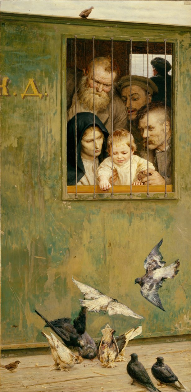 A vida está em toda parte, 1888 de Nikolai Alexandrovich Yaroshenko