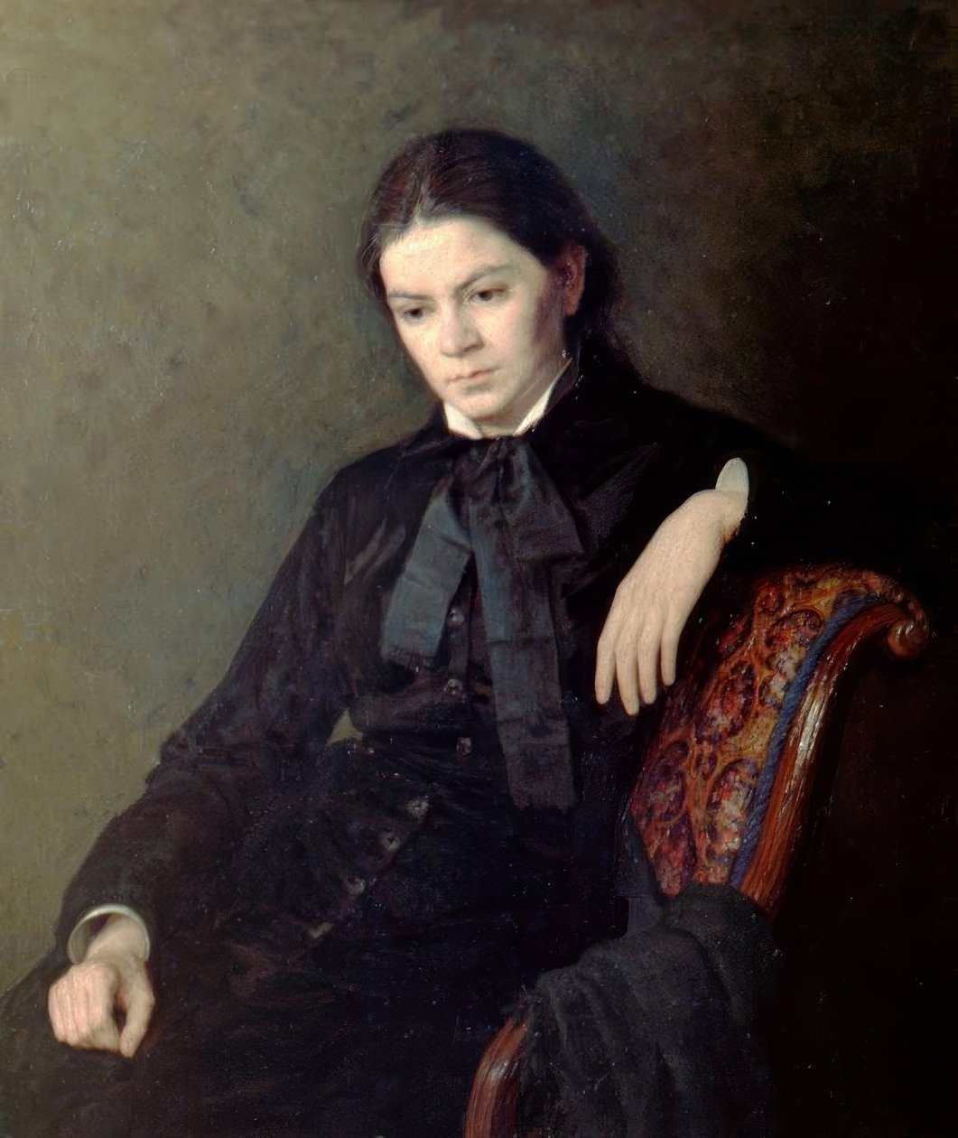 Retrato de uma Senhora Desconhecida de Nikolai Alexandrovich Yaroshenko