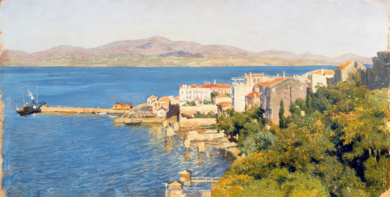 costa da Crimeia de Nikolai Alexandrowitsch Jaroschenko