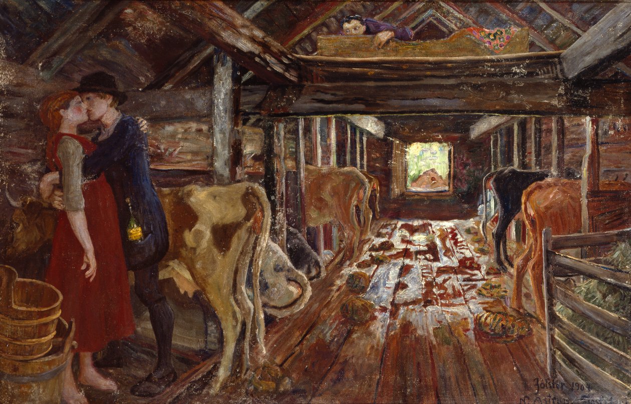 Proposta de celeiro de Nikolai Astrup