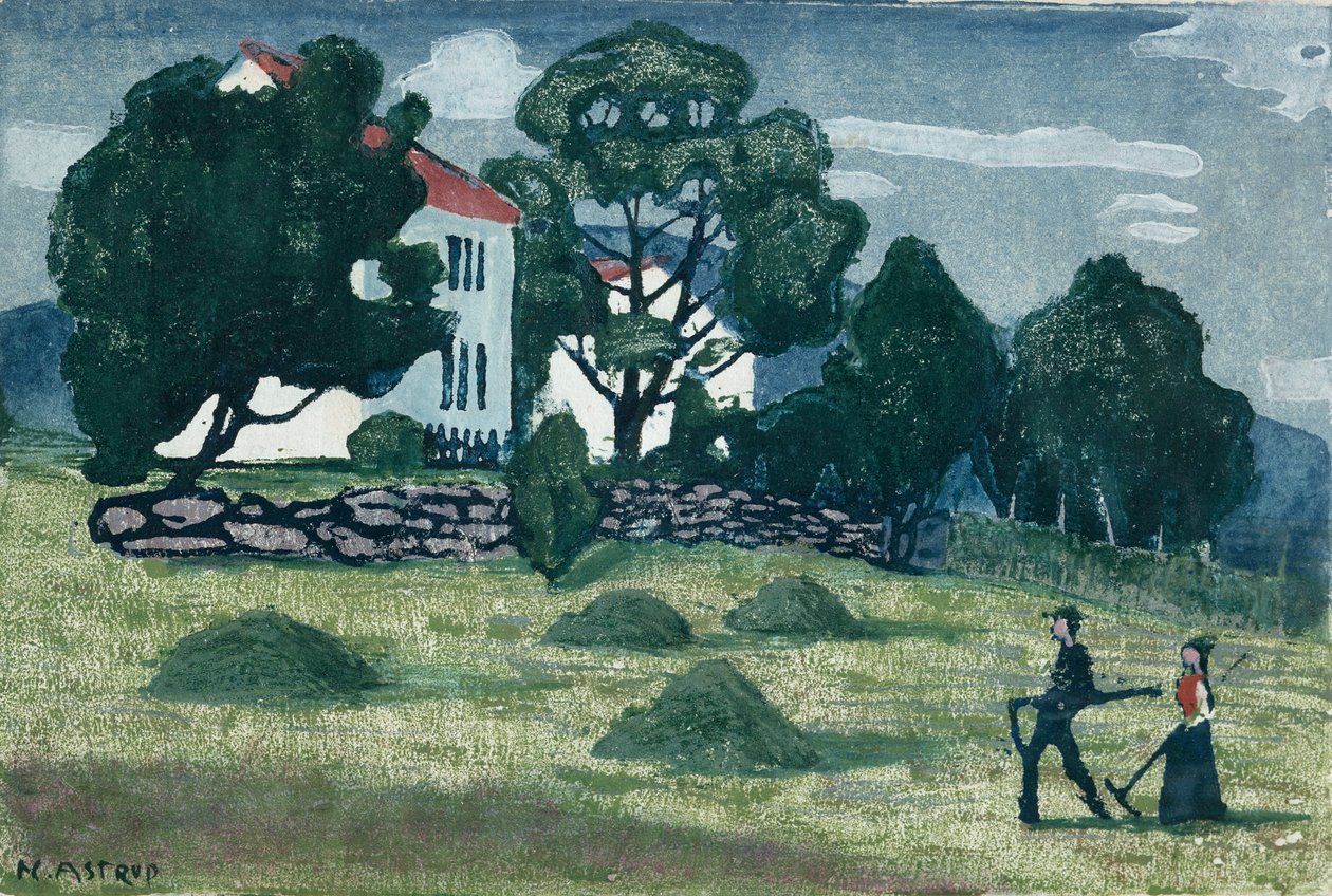 Casa do trabalho de Nikolai Astrup