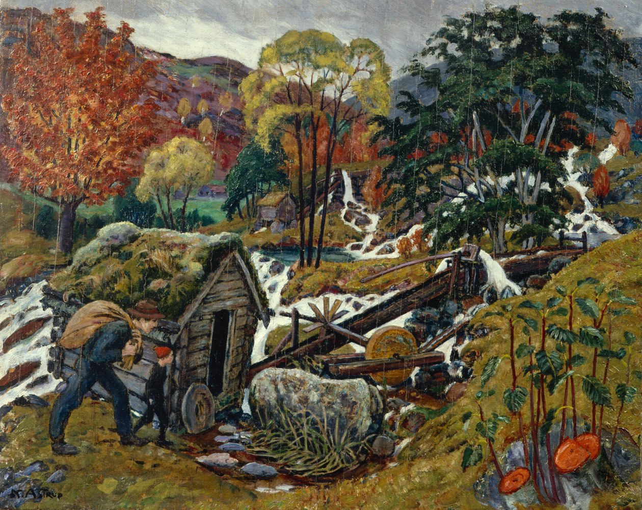 gongo feminino de Nikolai Astrup