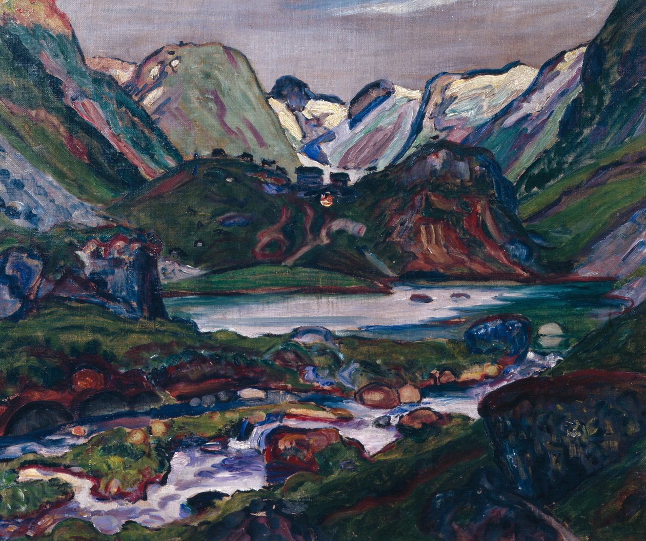 Miragens (pintura) de Nikolai Astrup