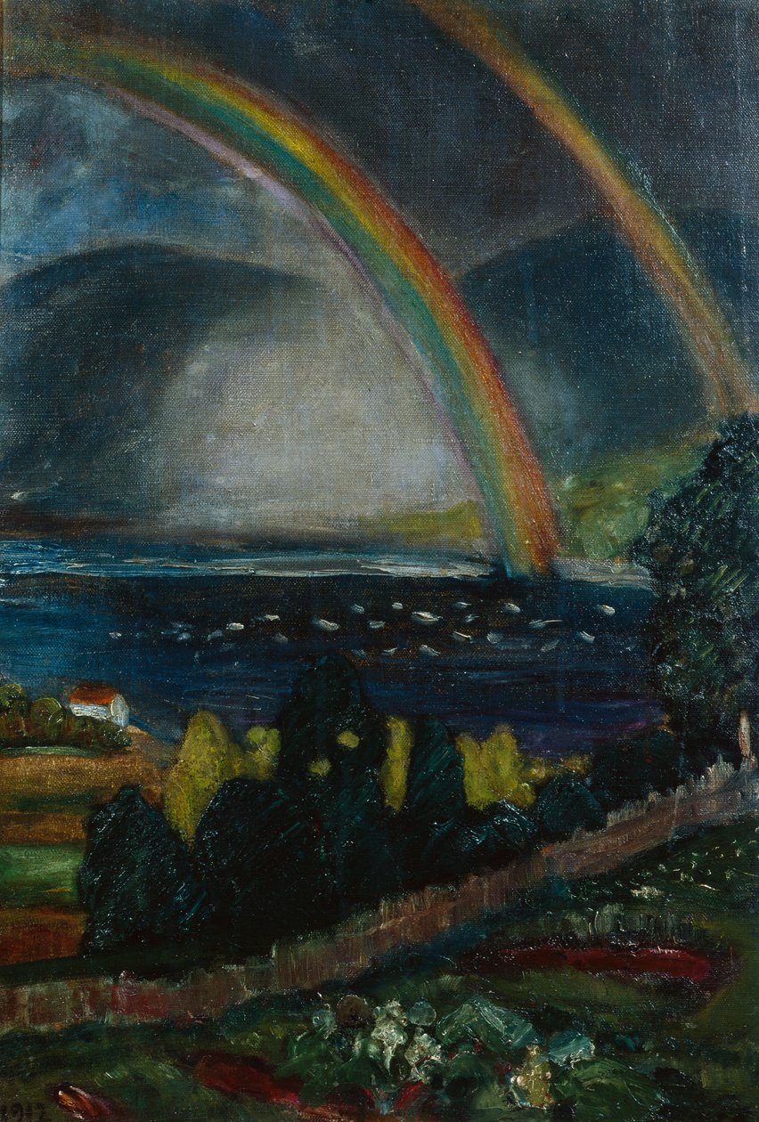Arco-íris de Nikolai Astrup