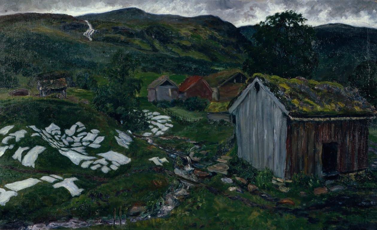 Clima de chuva de Nikolai Astrup