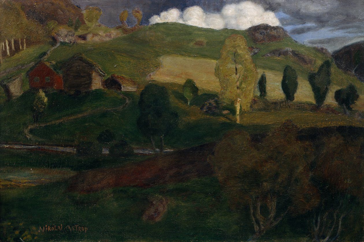 Noite de primavera de Nikolai Astrup
