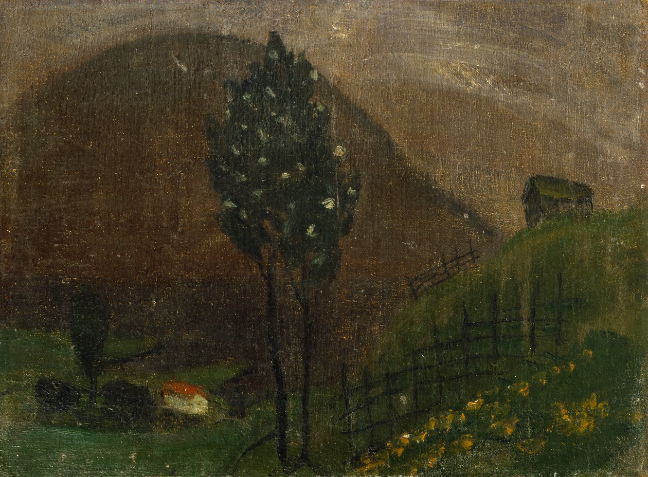 paisagem de primavera de Nikolai Astrup