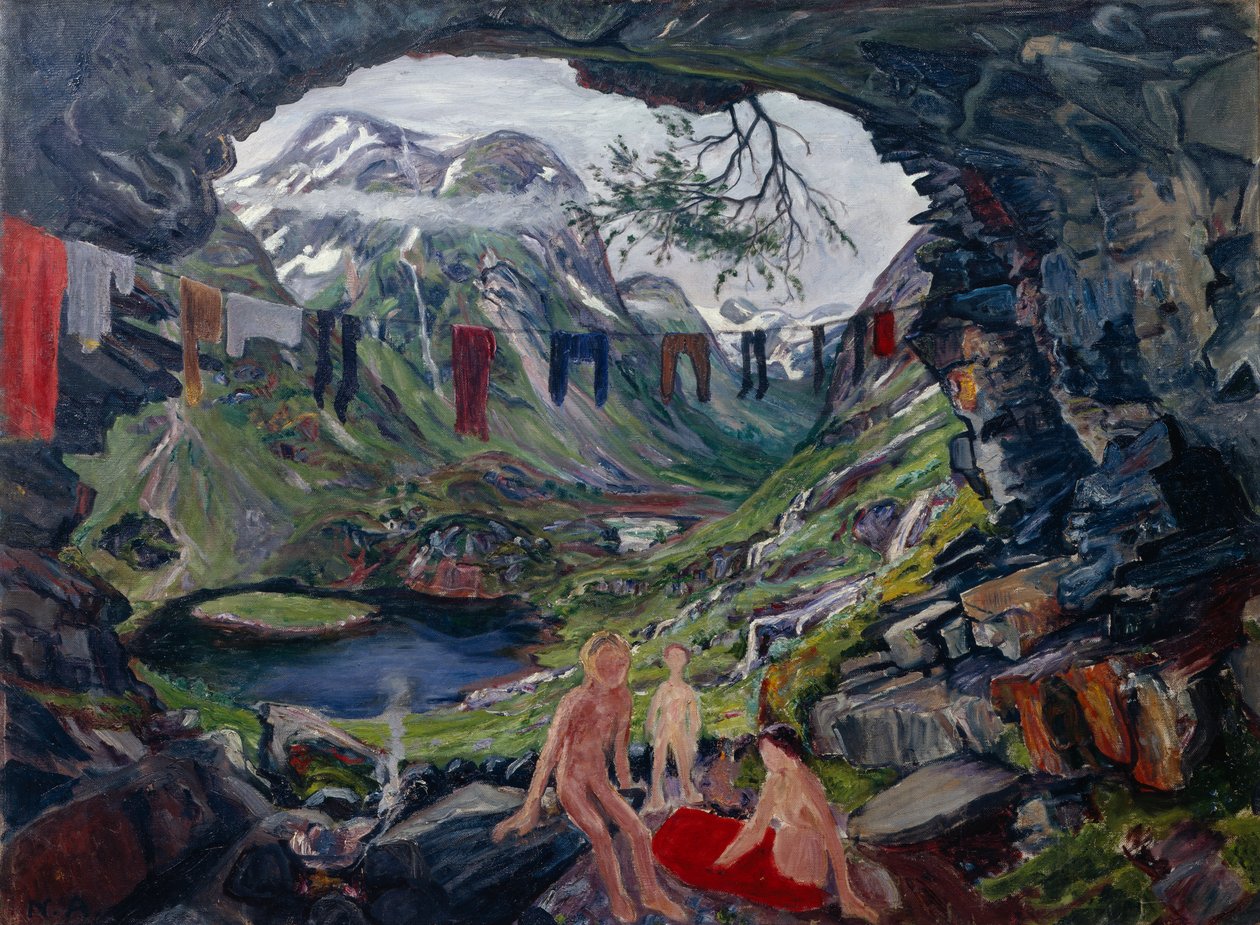A caverna de Nikolai Astrup