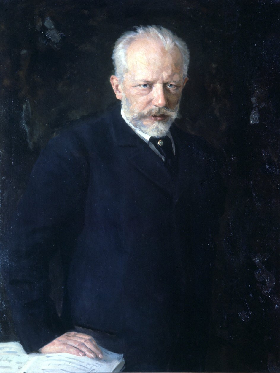 Tchaikovsky, pintura de Kulnetsov de Nikolai Dmitrievich Kuznetsov