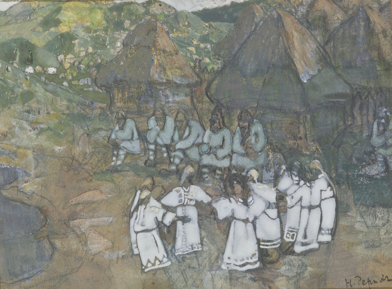 Circle Dance, início do século XX de Nikolai Konstantinowitsch Roerich