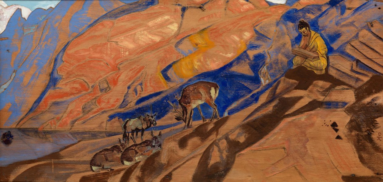 Mandamentos do professor, 1927 de Nikolai Konstantinowitsch Roerich
