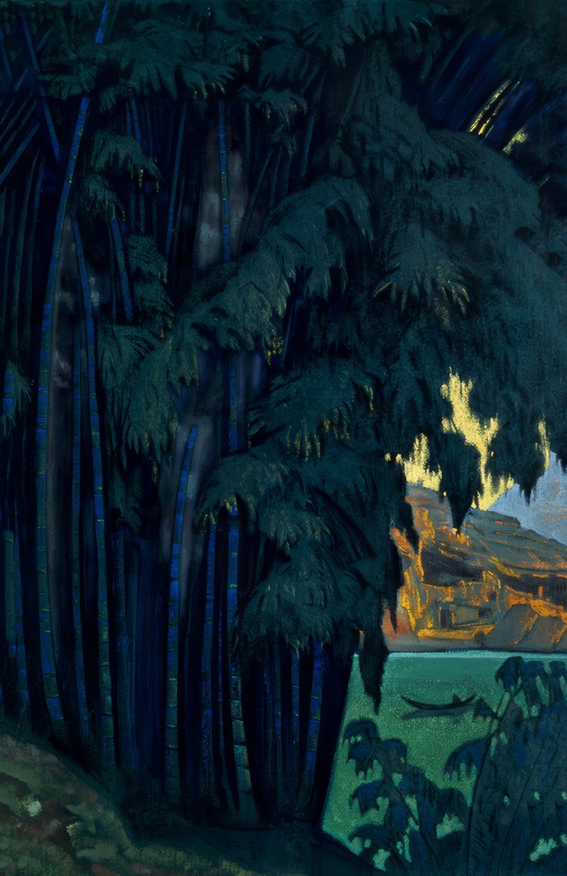 NKRoerich, Ashram, Ceilão de Nikolai Konstantinowitsch Roerich