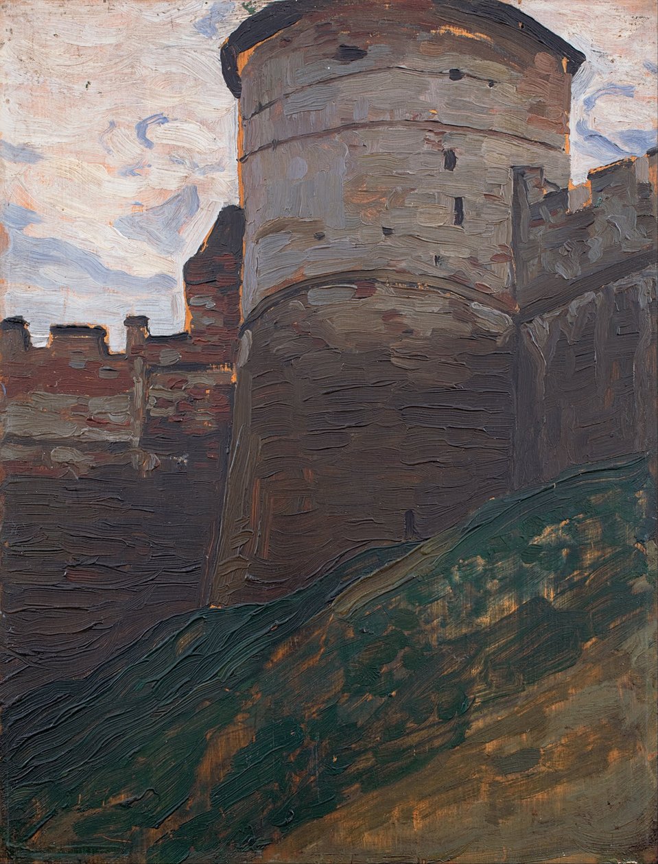 A torre da fortaleza. Nizhny Novgorod, 1903 de Nikolai Konstantinowitsch Roerich