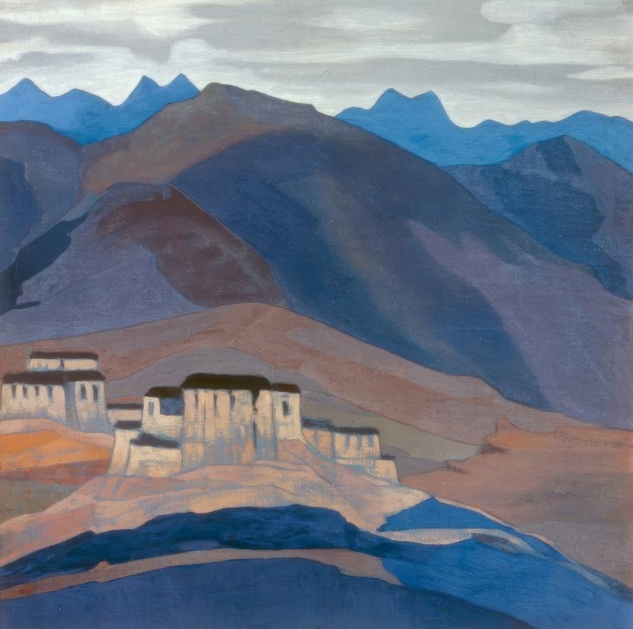 Mosteiro tibetano de Nikolai Konstantinowitsch Roerich