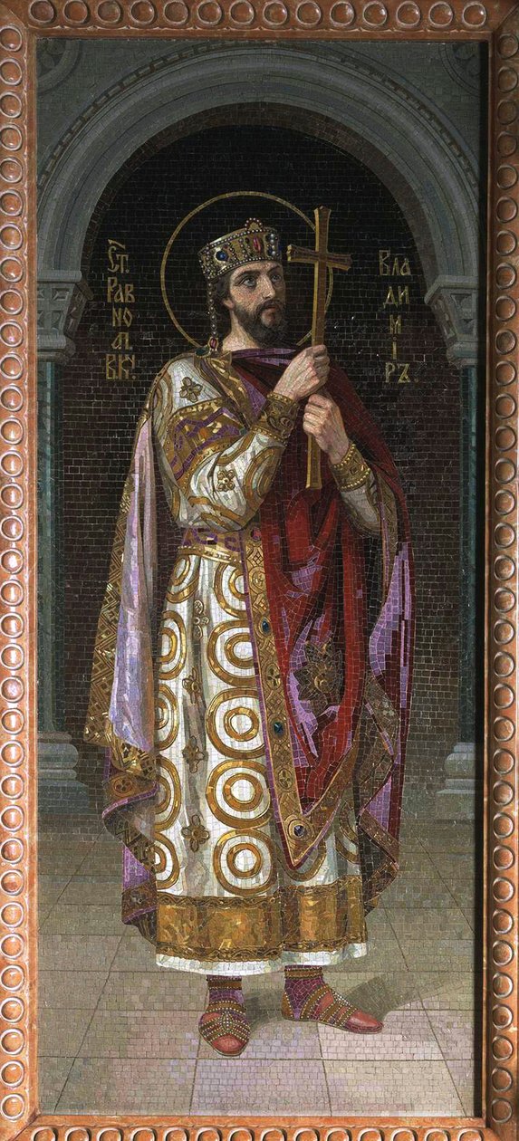 São Vladimir de Kiev, 1900s.   de Nikolai Kornilovich Bodarevsky