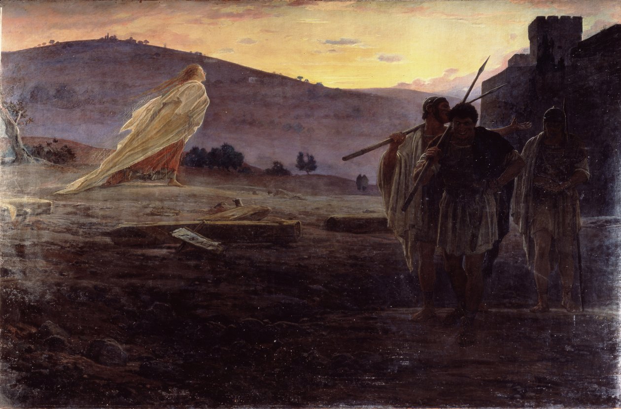 Arautos da Ressurreição, 1867 de Nikolai Nikolayevich Ge