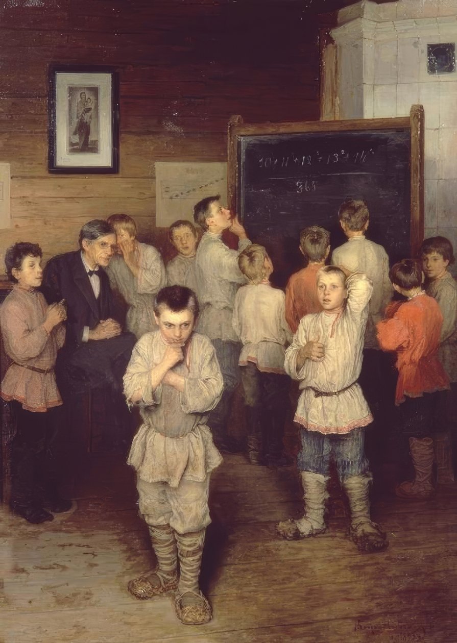 Resultado oral de Nikolai P. Bogdanow Bjelski