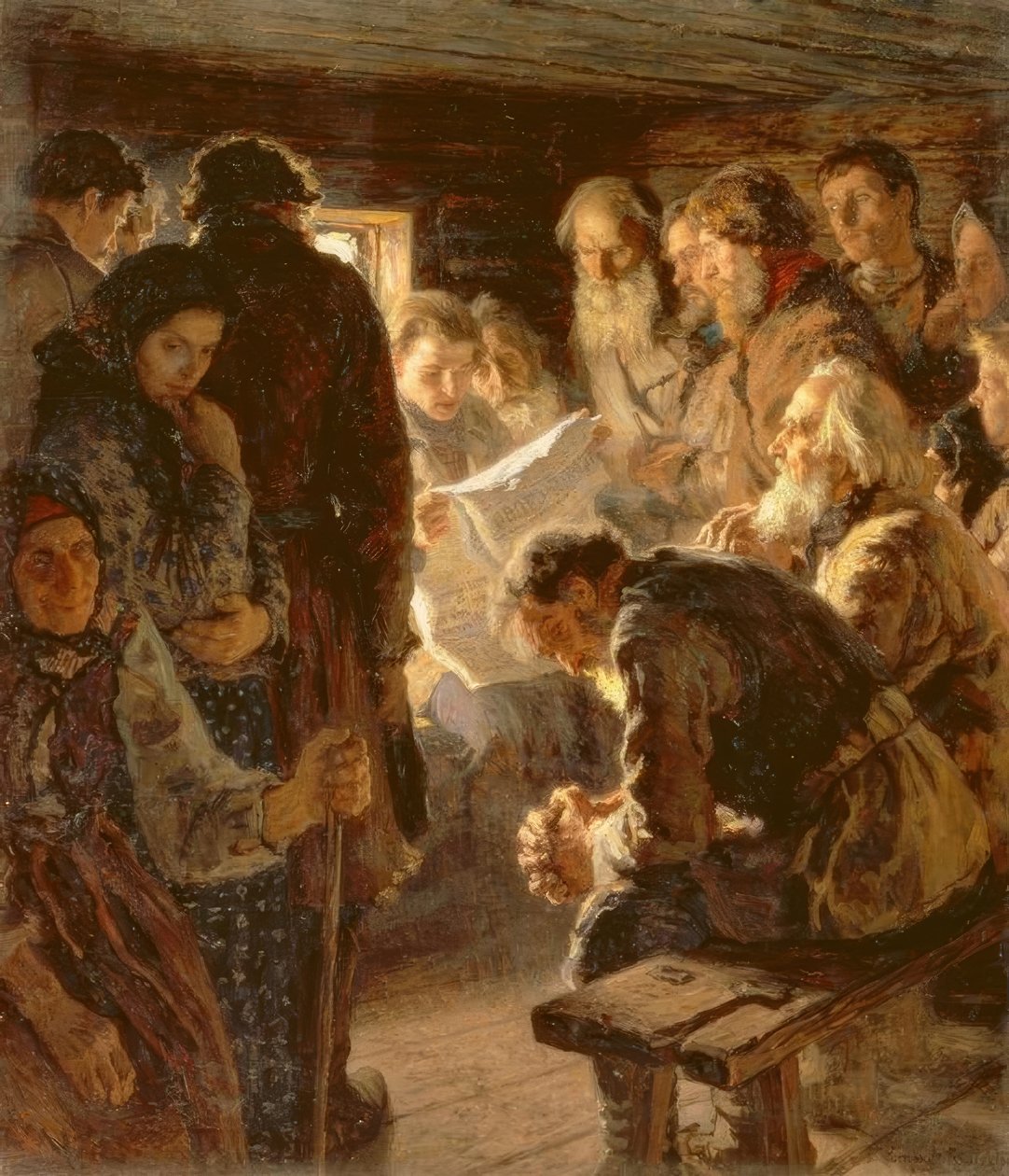 Notícias do teatro de guerra de Nikolai P. Bogdanow Bjelski