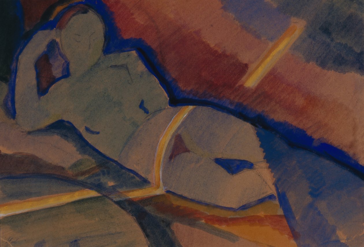 Nu, 1920 de Nikolai Pavlovich Ulyanov