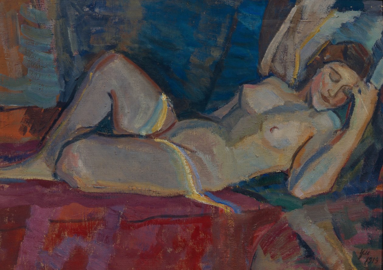 Nu. A Zona de Vênus, 1919 de Nikolai Pavlovich Ulyanov